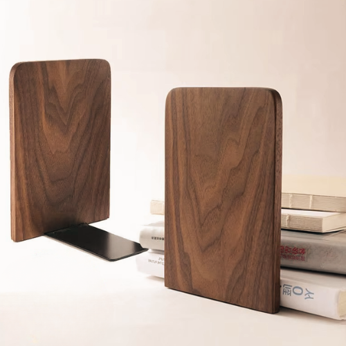 Wooden Book Ends